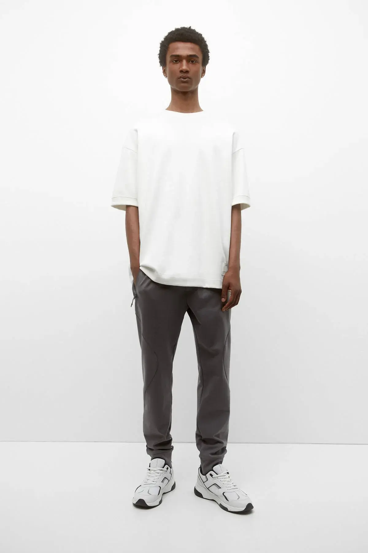 Pull & Bear Fermuarlı Stwd Jogger Pantolon