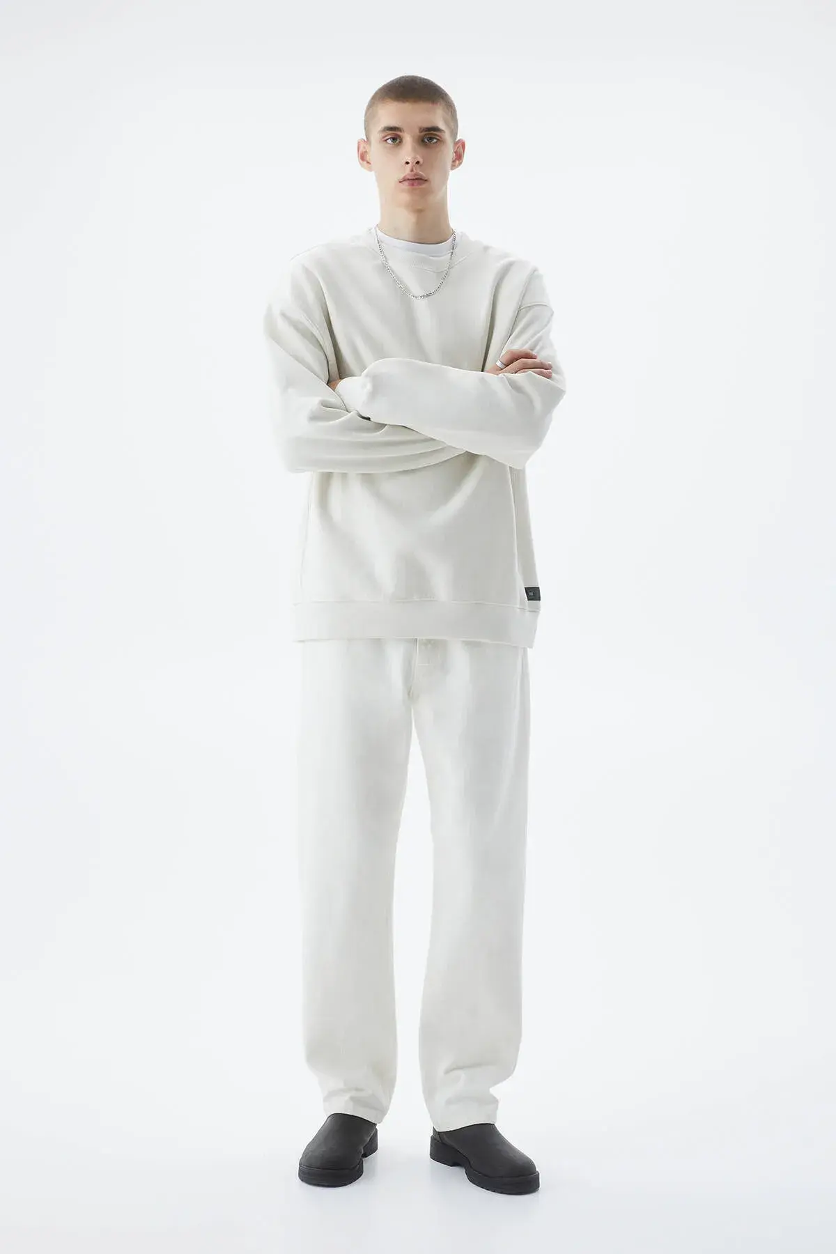 Pull & Bear P&B Black Label regular pantolon