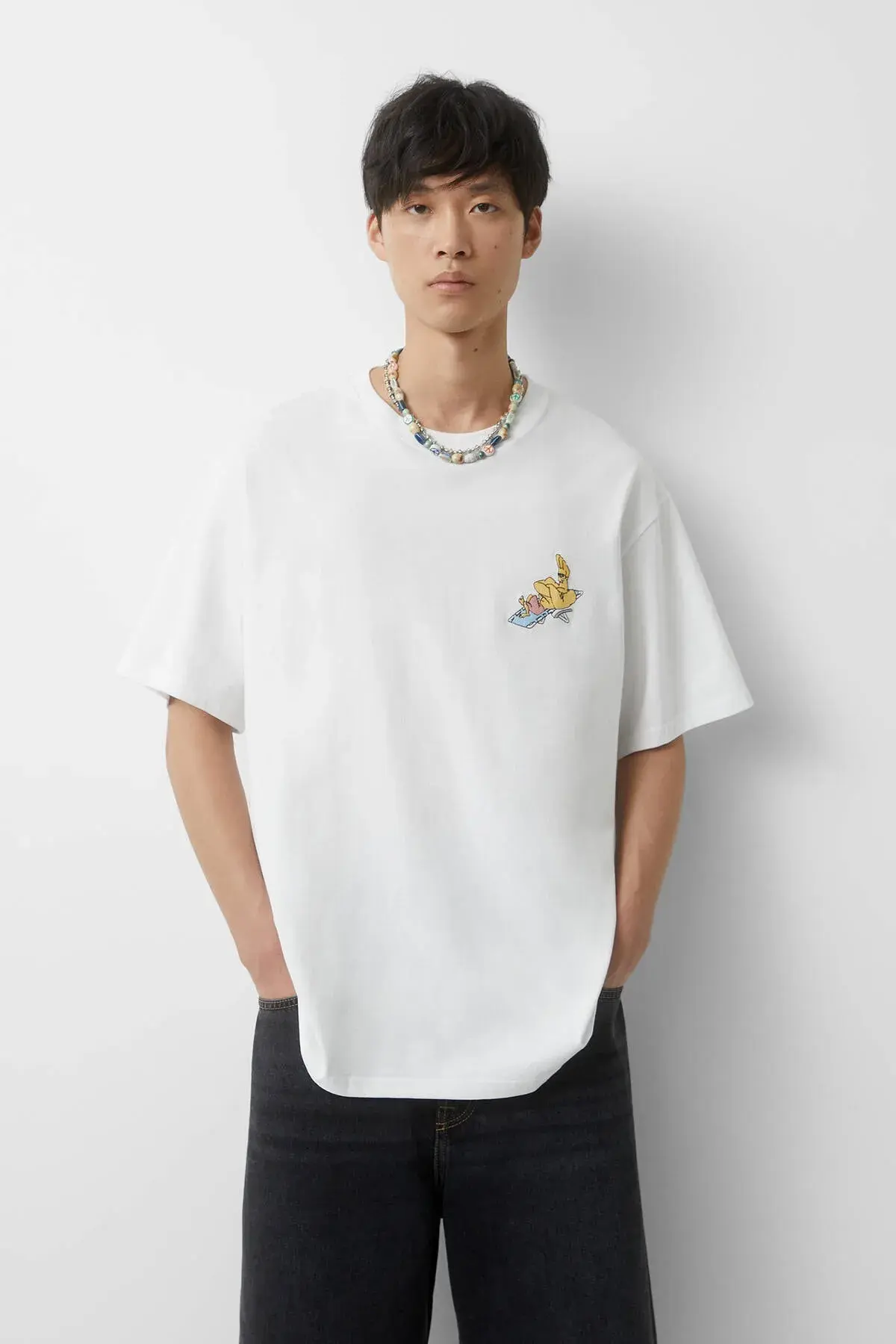 Pull & Bear Cartoon Network Johnny Bravo t-shirt 07242512