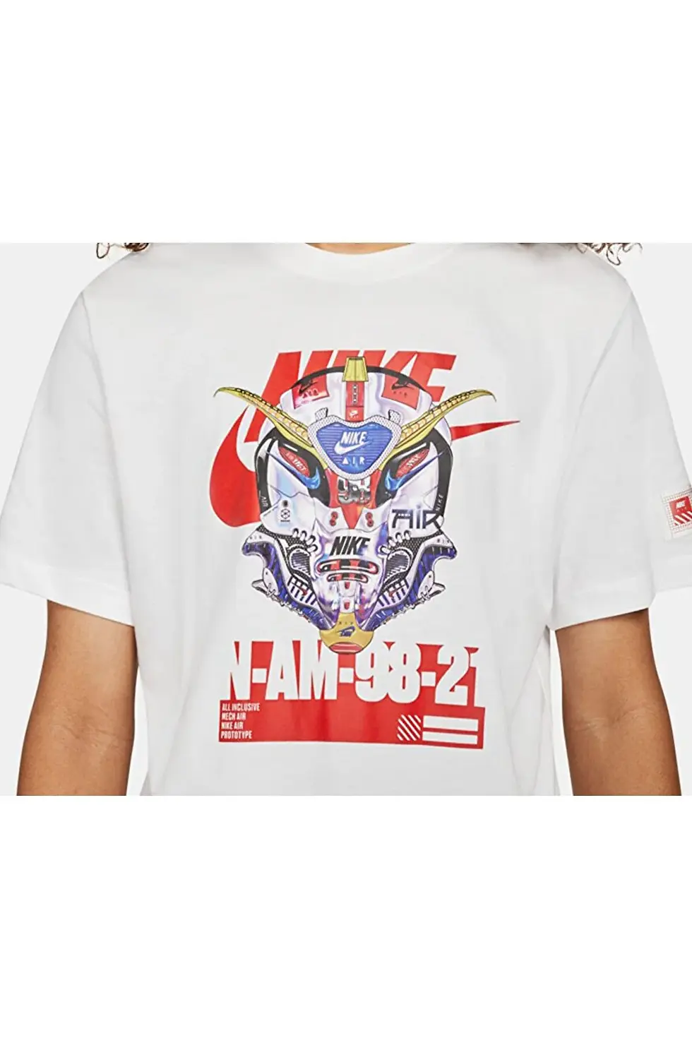 Thumbnail: Nike Sportswear Mech Air Mask Short-sleeve Erkek Tişört DJ1399-1000