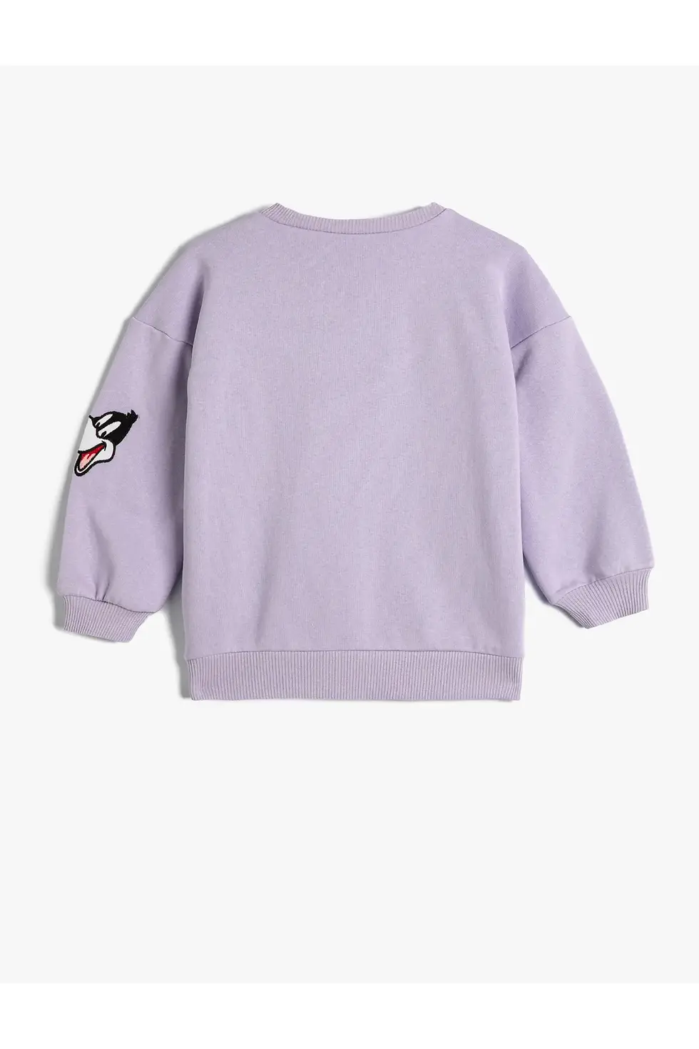 Миниатюра: Koton Looney Tunes Aplike Detaylı Sweat Lisanslı Uzun Kollu Bisiklet Yaka Şardon