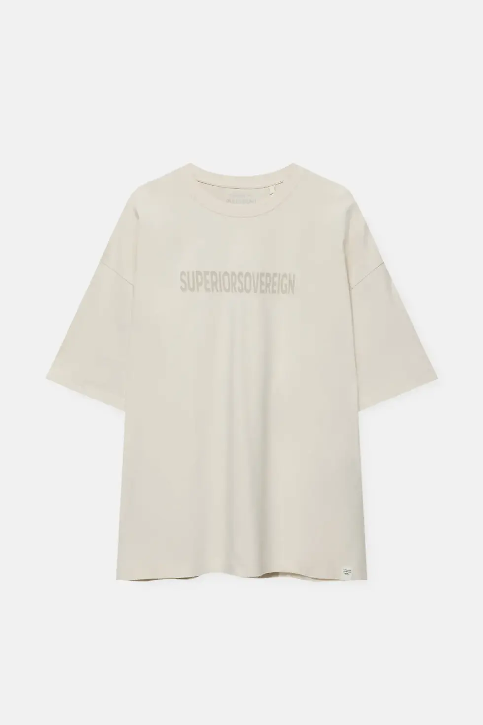 Thumbnail: Pull & Bear Ekstra bol kesim kısa kollu t-shirt 07241707