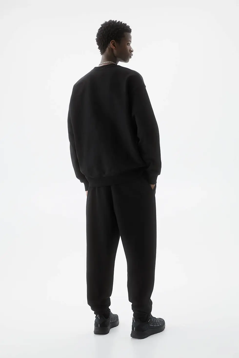 Thumbnail: Pull & Bear P&b Black Label Ağır Kaliteli Jogger Pantolon