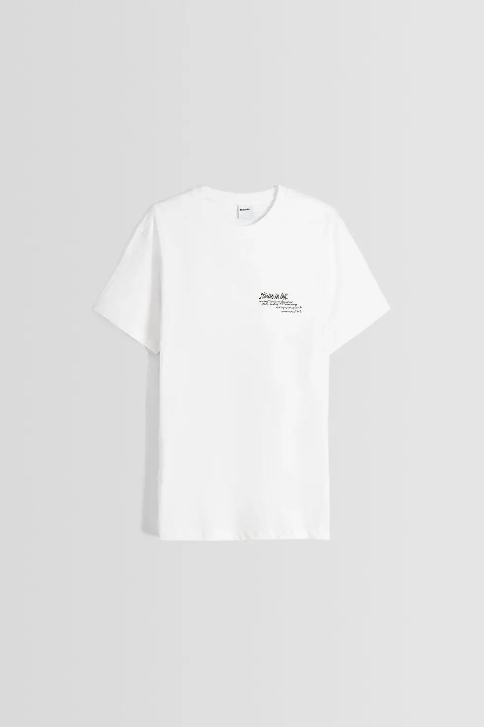 Thumbnail: Bershka Çiçek desenli kısa kollu t-shirt