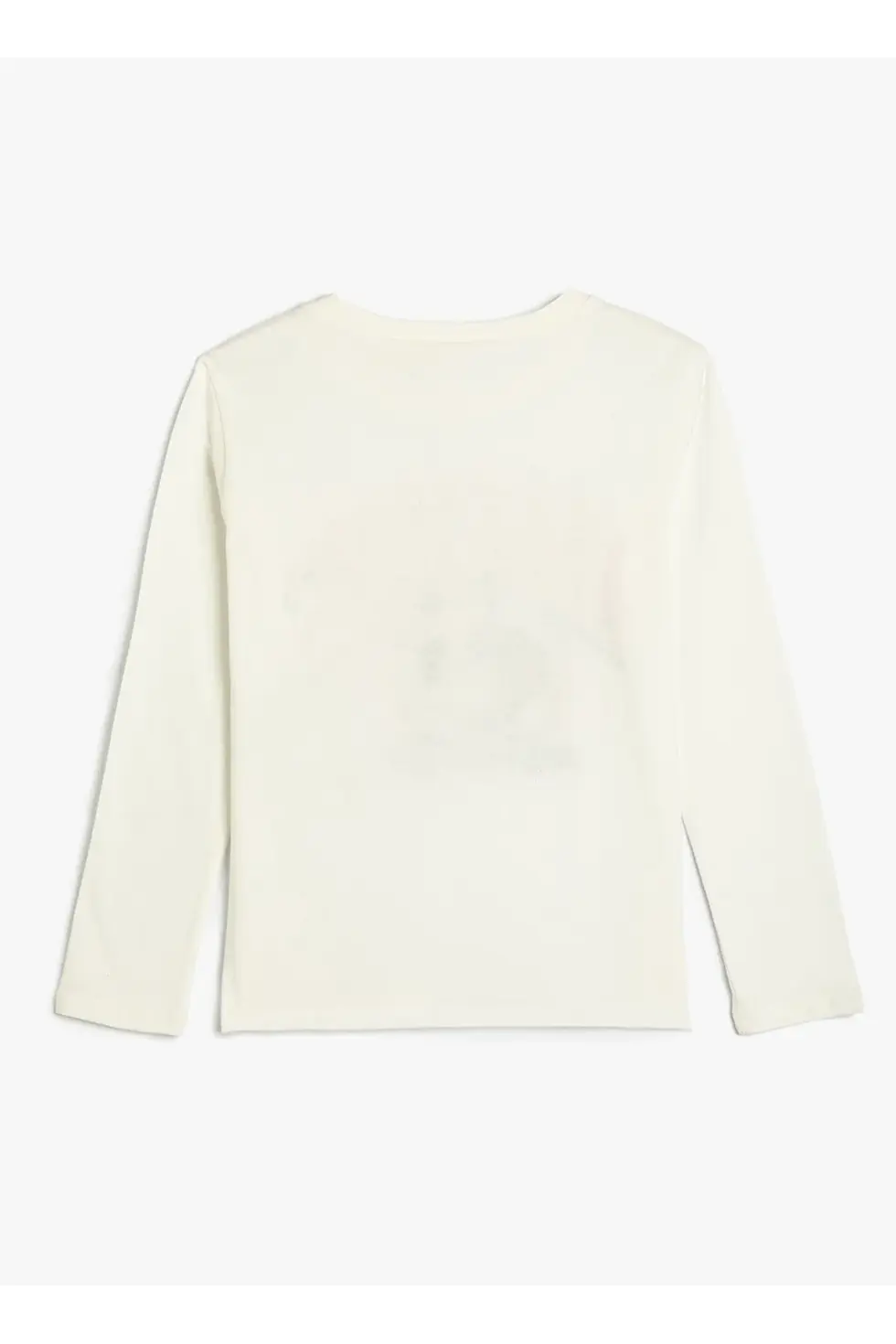 Thumbnail: Koton Baskılı Ekru Kız Çocuk T-Shirt