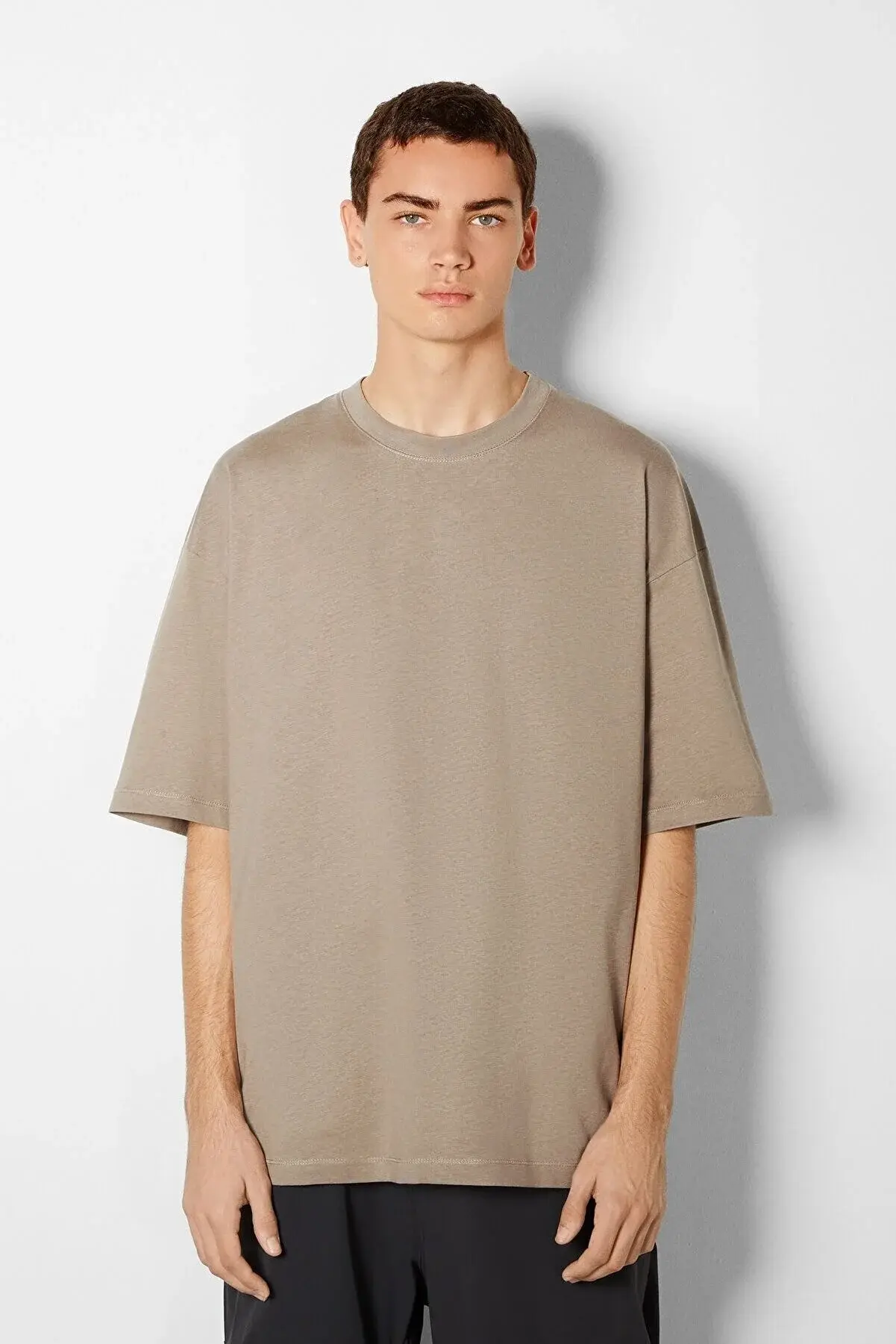 Bershka Kısa Kollu Oversize T-shirt