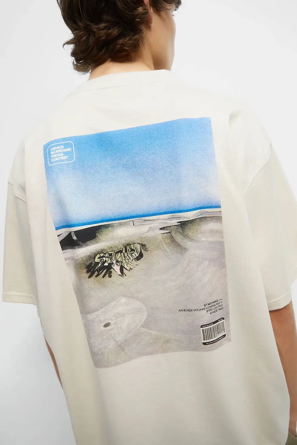 Thumbnail: Pull & Bear Stwd Fotoğraf Baskılı T-shirt 07241554