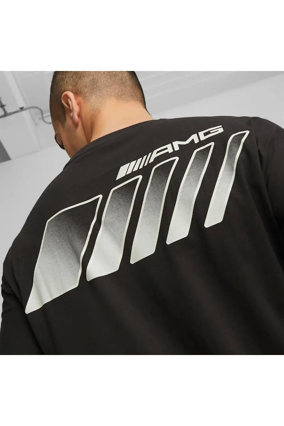 Thumbnail: Puma Amg Logo Tee Erkek T-shirt 62119701