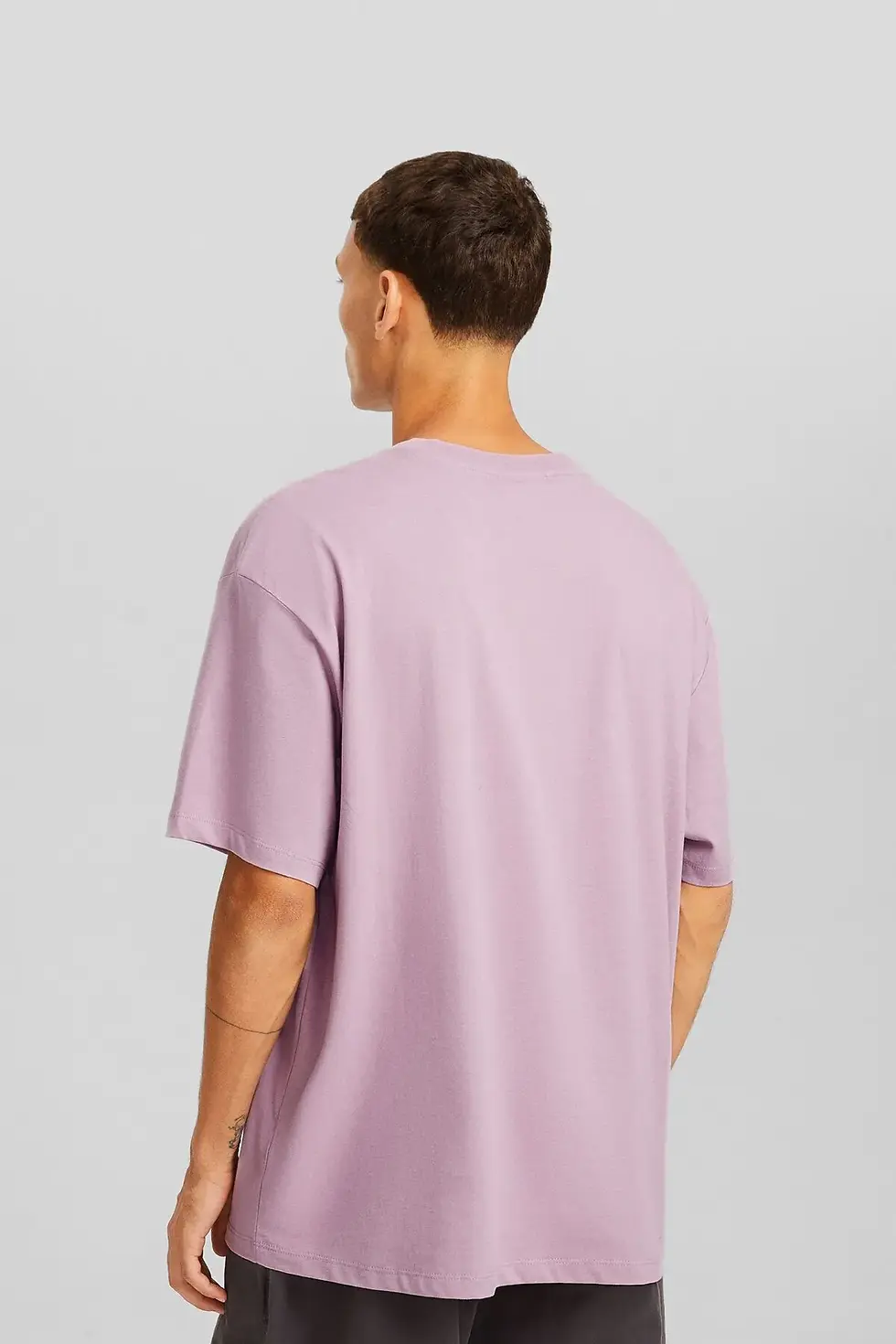 Thumbnail: Bershka Desenli kısa kollu boxy fit t-shirt