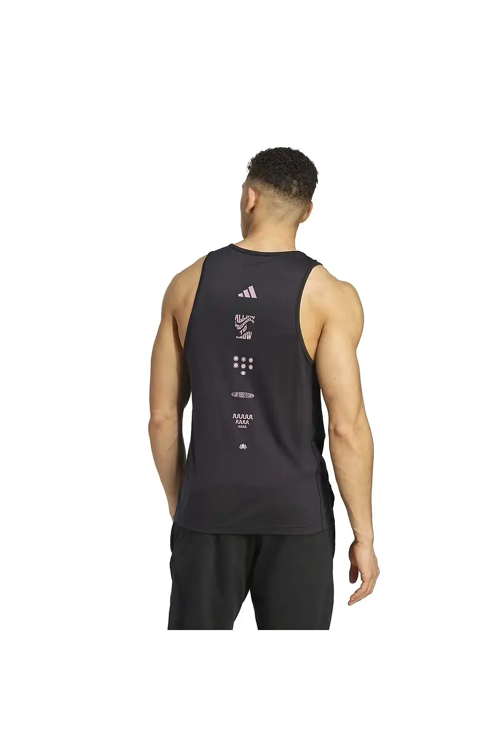 Миниатюра: adidas Tank Erkek Siyah Yoga Atlet