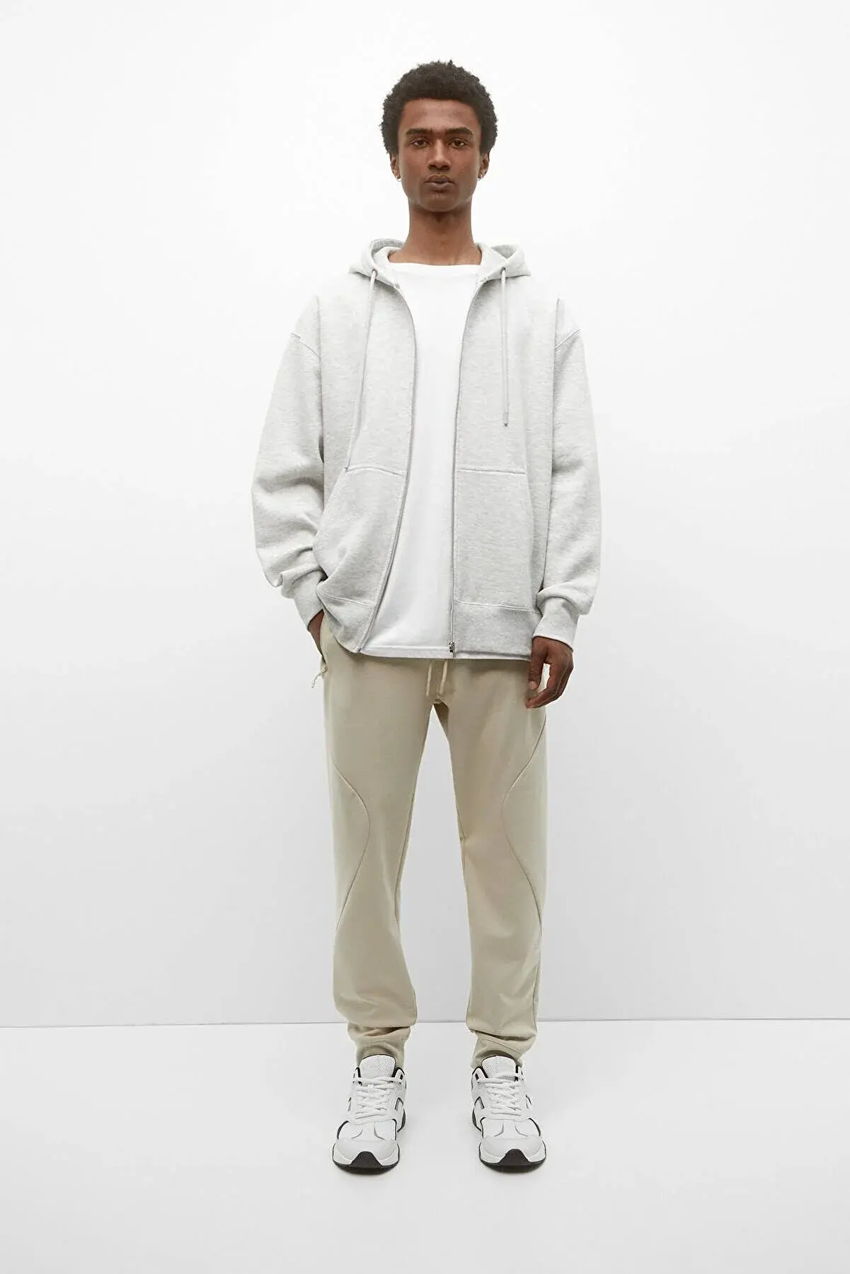 Pull & Bear Fermuarlı Stwd Jogger Pantolon