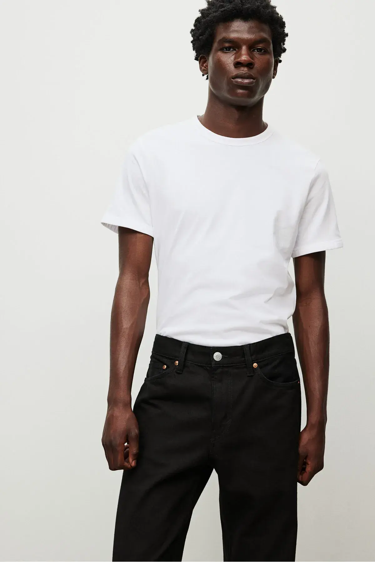 H&M Slim Fit Pamuklu Tişört