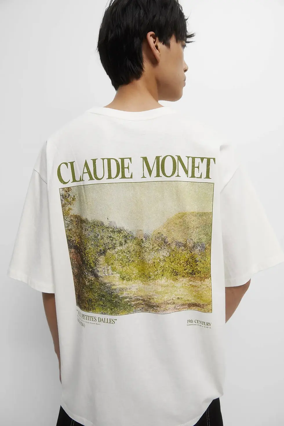 Thumbnail: Pull & Bear Claude Monet t-shirt 03240538