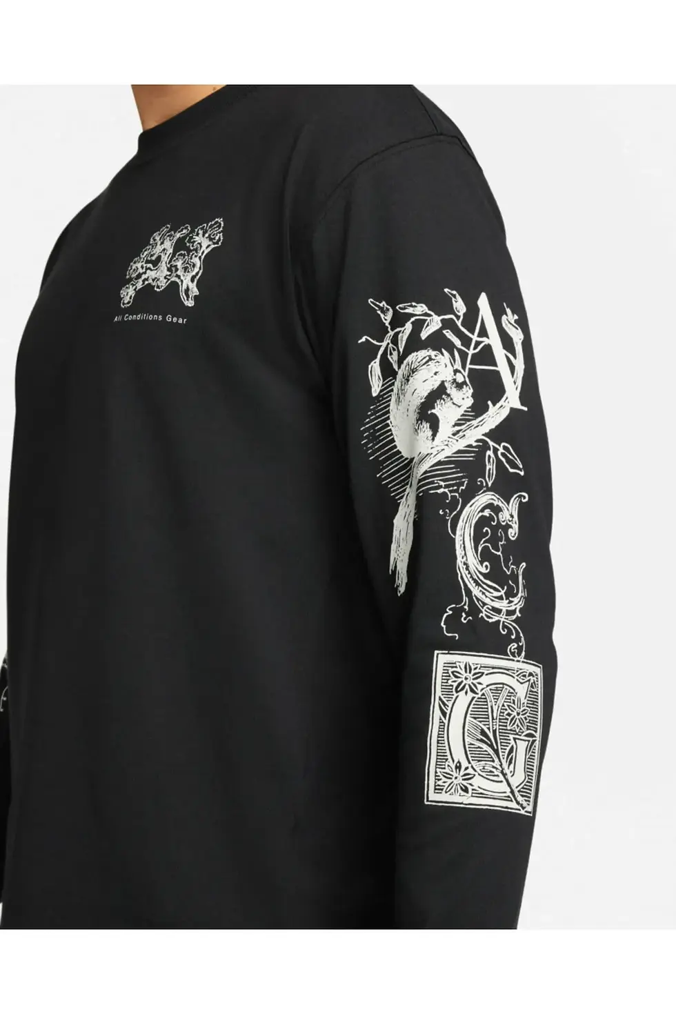 Thumbnail: Nike Acg Iceland Erkek Siyah Uzun Kollu T-shirt