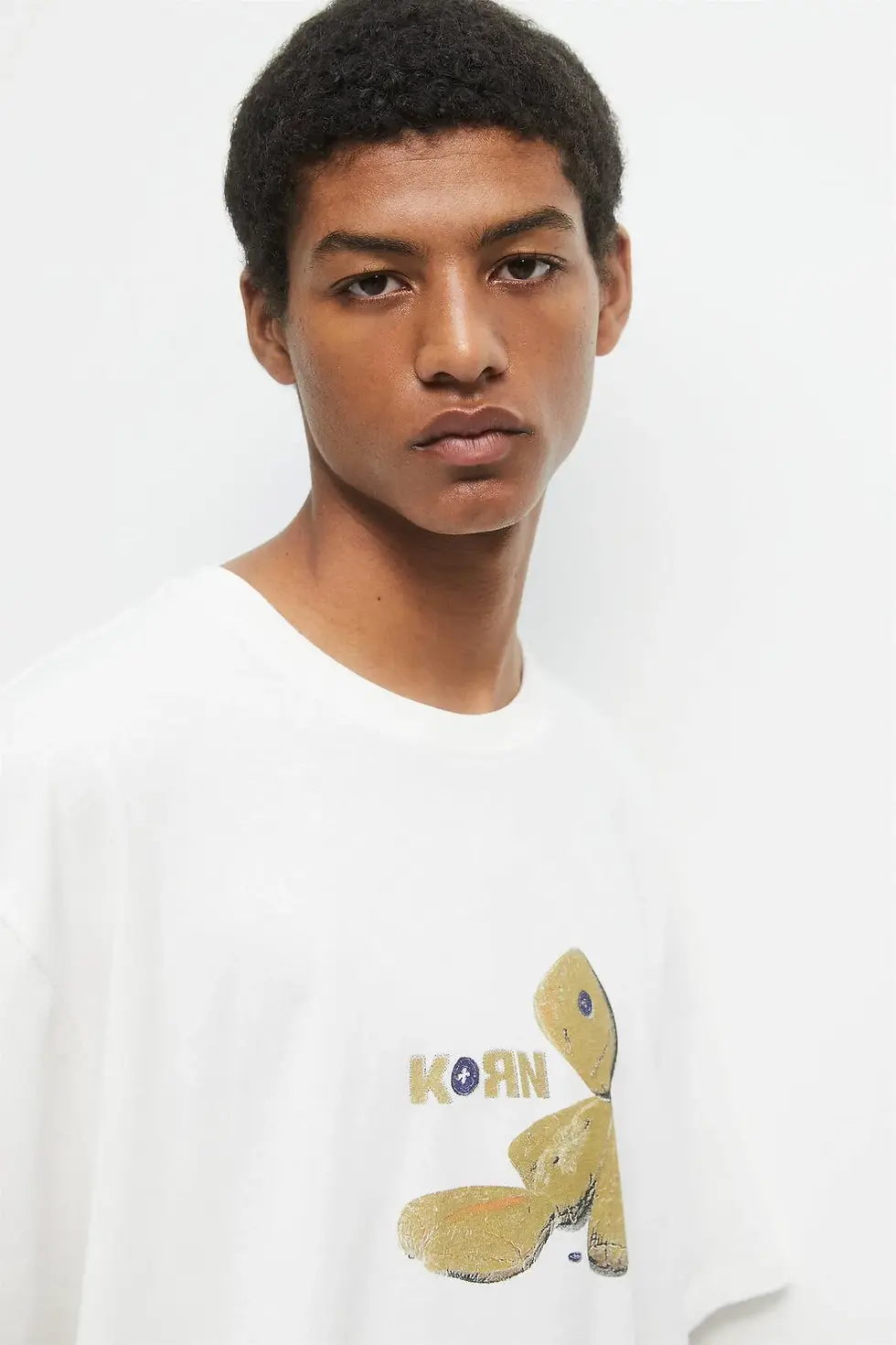 Thumbnail: Pull & Bear Kısa kollu Korn baskılı t-shirt 07241917