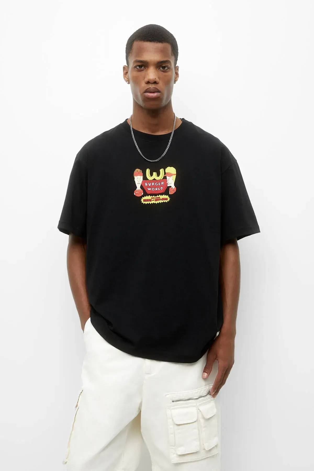 Pull & Bear Beavis And Butt-head T-shirt'ü 07242571