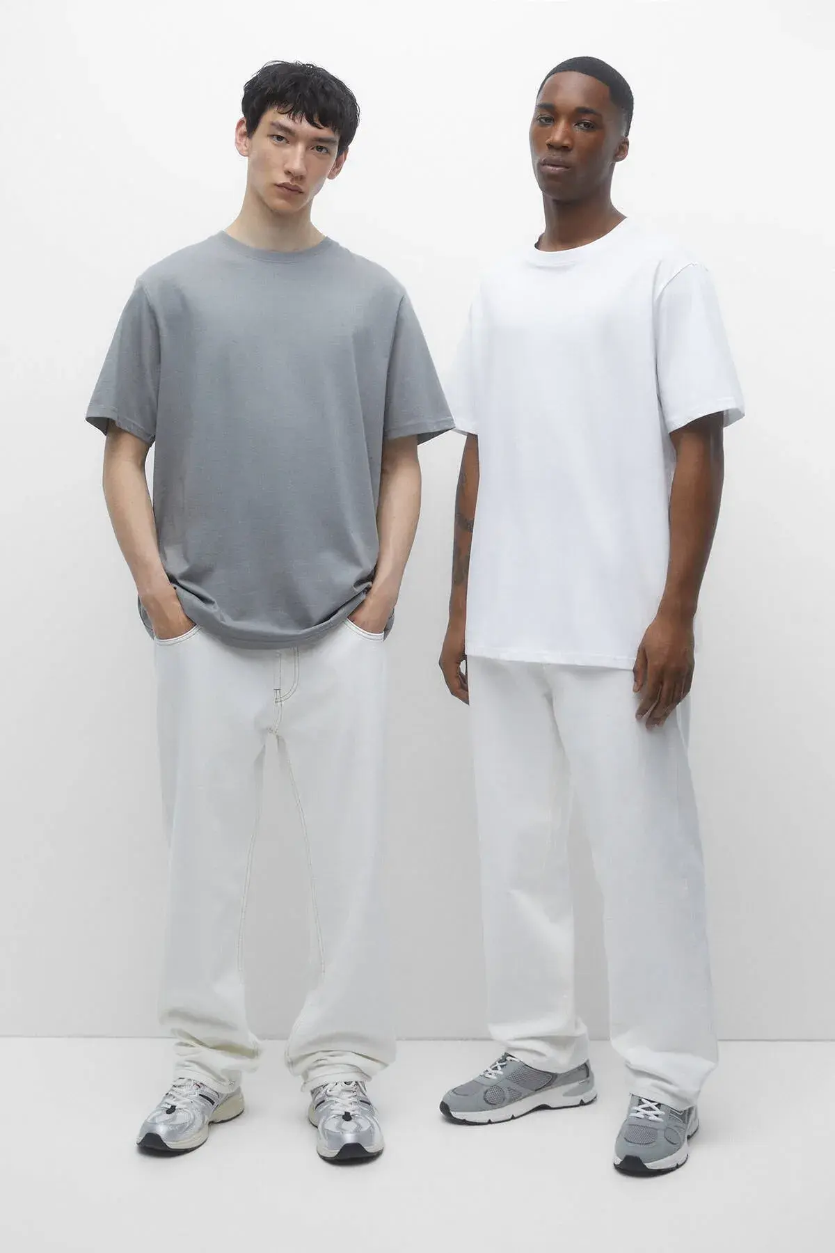 Pull & Bear Erkek 2’li t-shirt paketi 04239901