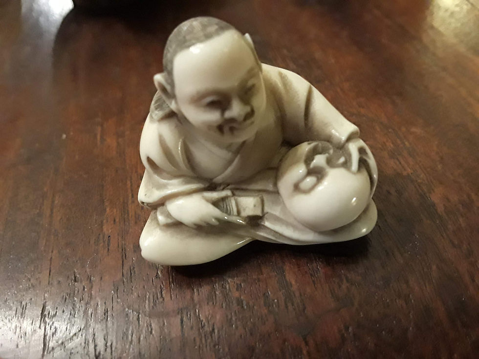 8. Monk - Netsuke