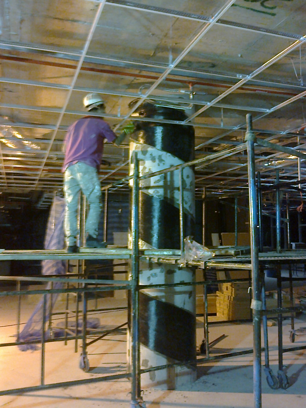 Reforço Helicoidal em Execução