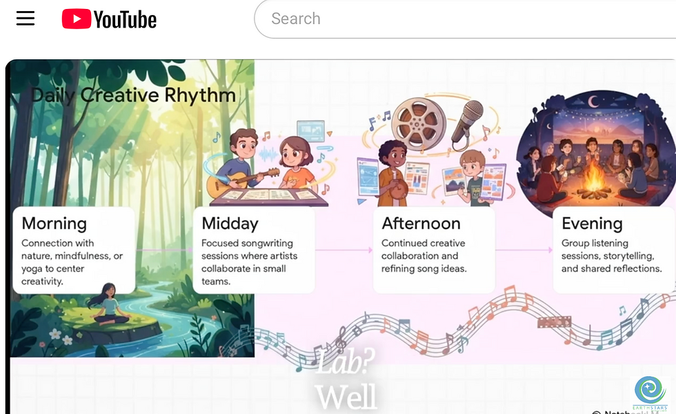 Explainer EarthSTARS Earth SongLAB + Doc+Partners iMOVIE +CAPTIONS