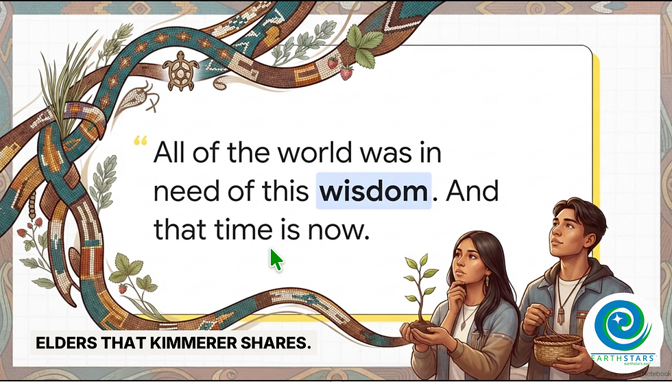 RealTalk Op ED Robin WALL KIMMERER  Biocultural Restoration