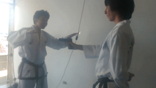 defensa personal armas de fuego taekondo itf