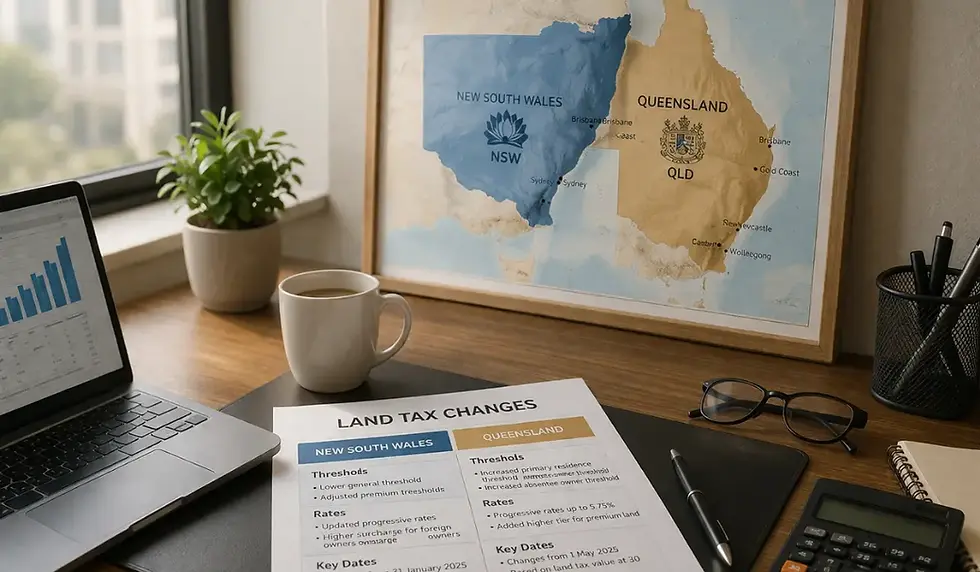 Understanding the Latest Land Tax Changes in NSW and QLD