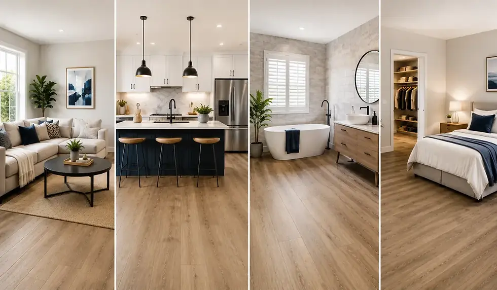 How to Choose the Right Hybrid Flooring for Different Areas of Your Home