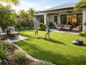Low Maintenance Lawns for Busy Brisbane Families