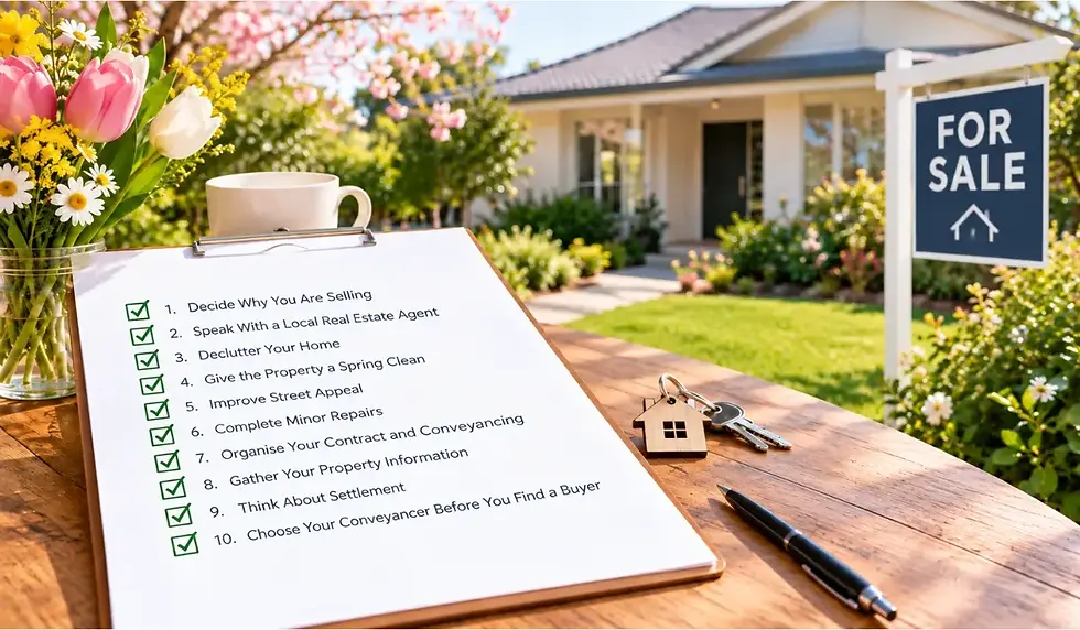 Your Spring Selling Checklist: 10 Things to Do Before Listing Your Home