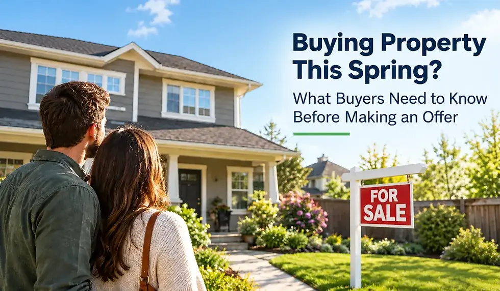 Buying Property in Spring: What Buyers Should Know