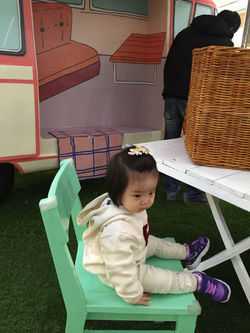 엄마 기다려?