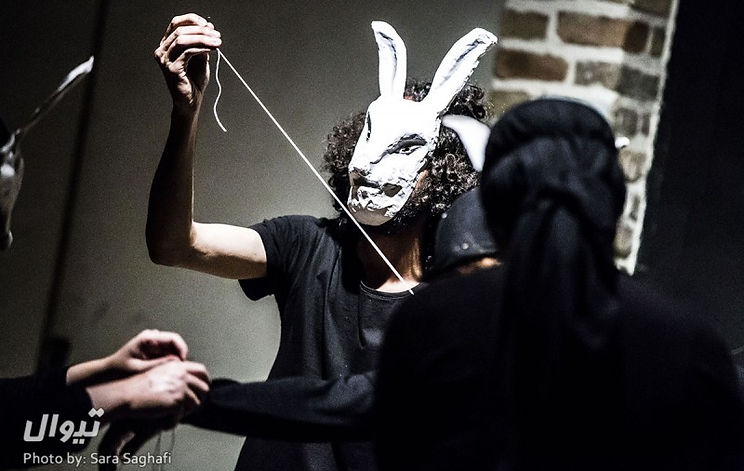 Kar Avaei Performance project by Un-formula in rooberoo Mansion Tehran