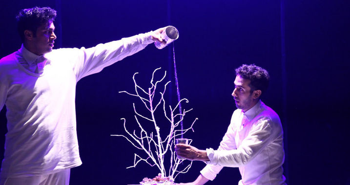 Omid Mashhadi and Peyman Madhani in Public Game
