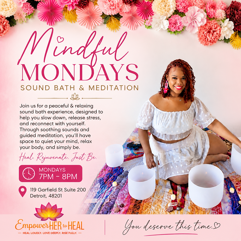 Mindful Mondays: Sound Bath & Meditation