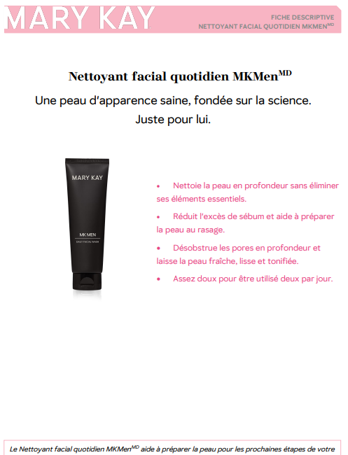 Miniature : Nettoyant facial quotidien MkMen Mary Kay