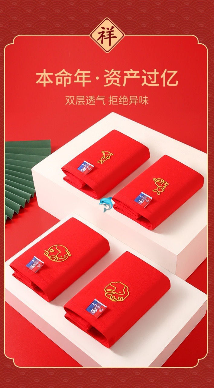 縮圖：本命年女士紅內褲NY3751865