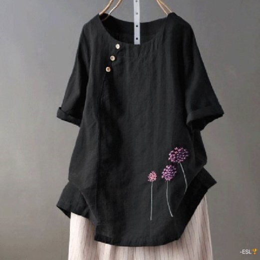 縮圖：蒲公英棉休閒麻衣 NYY3812089Dandelion Linen Shirt