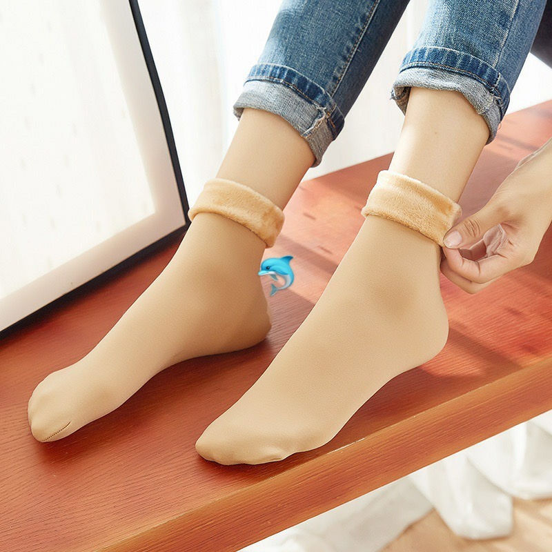 保暖加厚加絨雪地襪 NY2561089