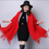 Thumbnail: Doll Sleeve Solid Cashmere Shawl/Cape