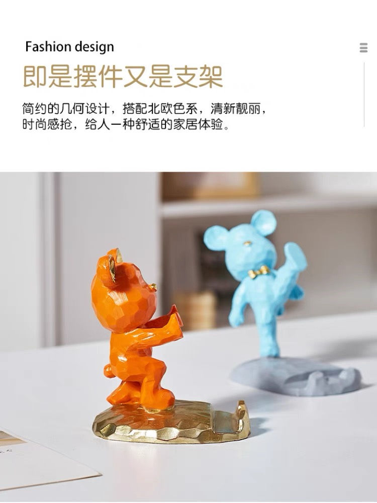 縮圖：可愛小熊手機支架