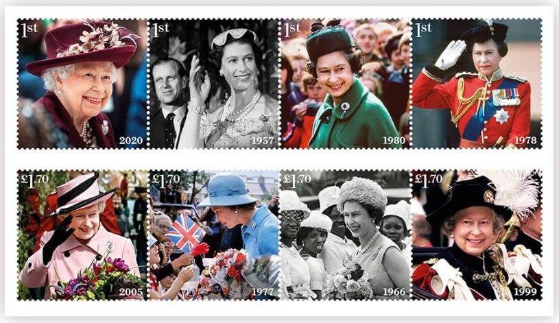 英女皇登基70年白金禧郵票套裝 NY3754276