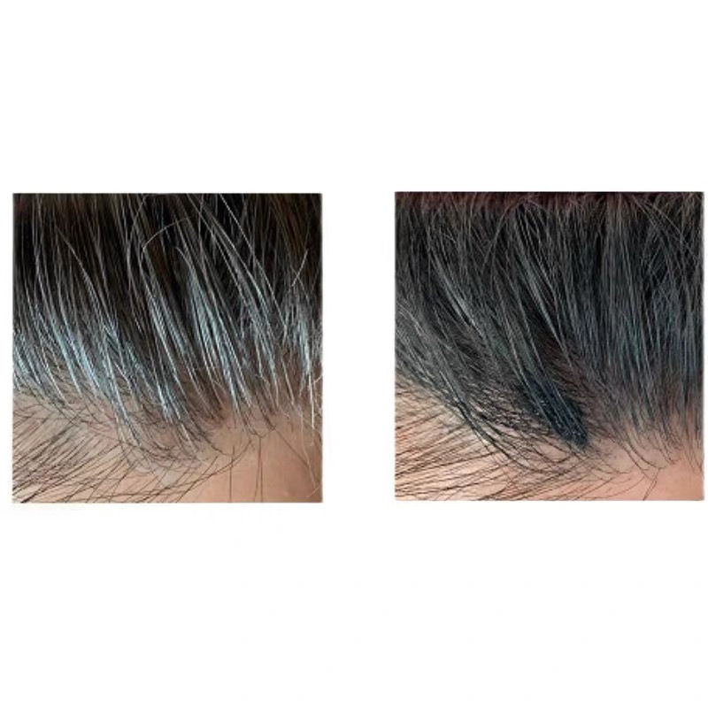 Thumbnail: Japan DHC Q10 Covering Hair Color Cream for White Hair (4.5g)