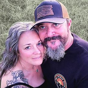 Trent and Amber Peterson on a greatful Mothers Day