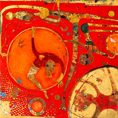 LE GINNASTE 100X100 2024