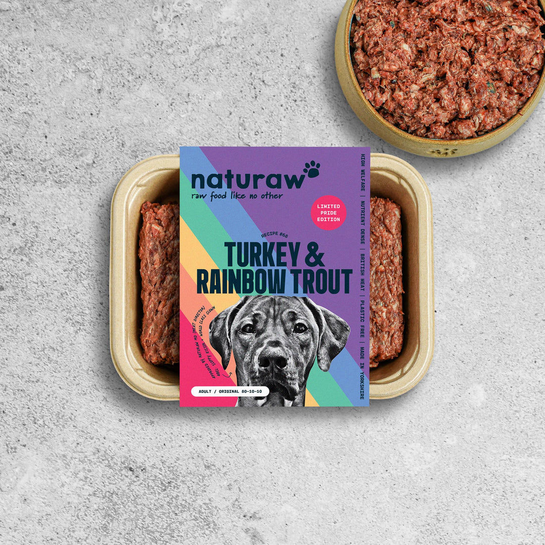 *NEW* Naturaw Pride Edition Turkey & Rainbow Trout (500g)
