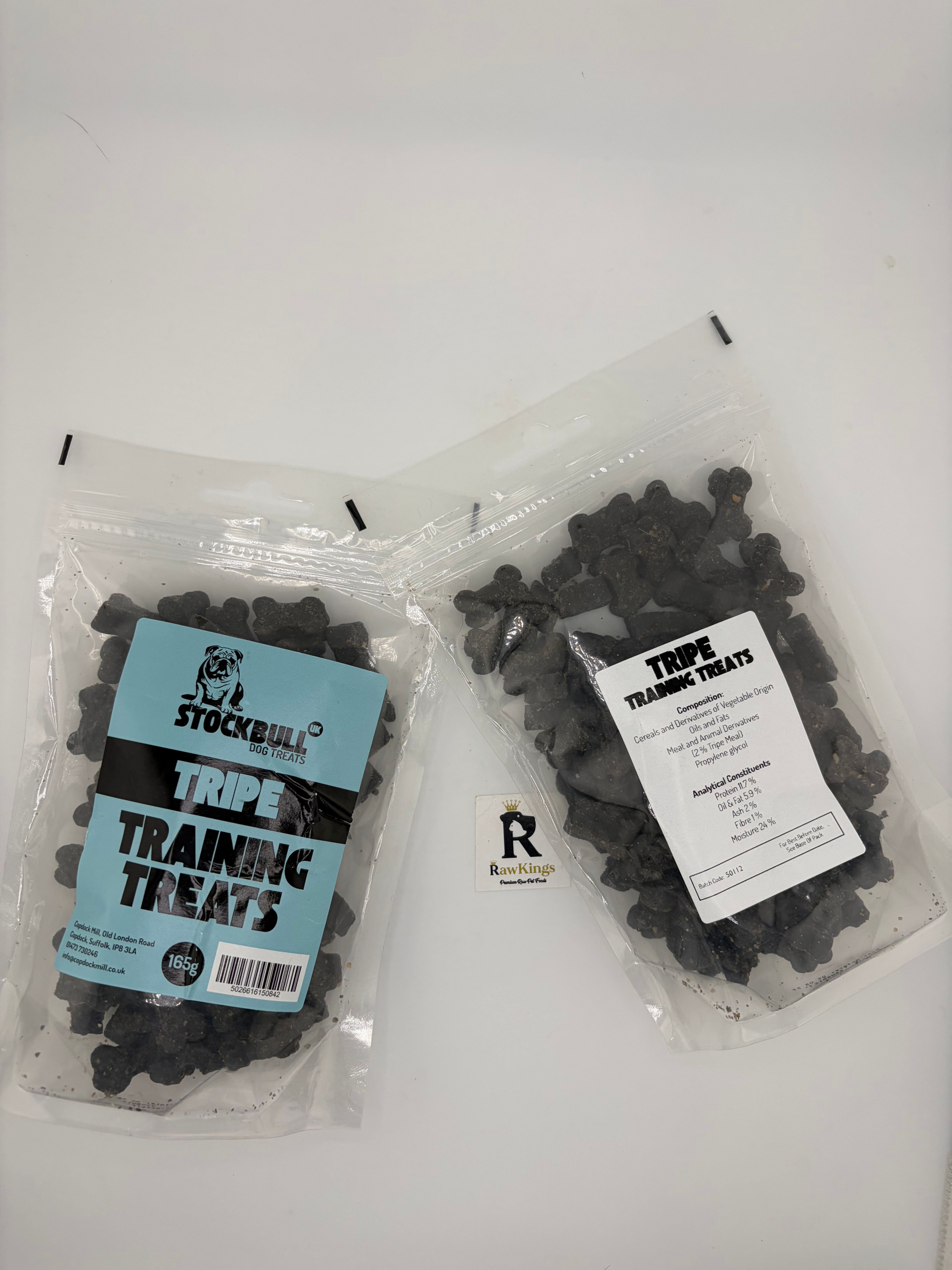 *NEW* Stockbull Bone Shape Tripe Training Treats 