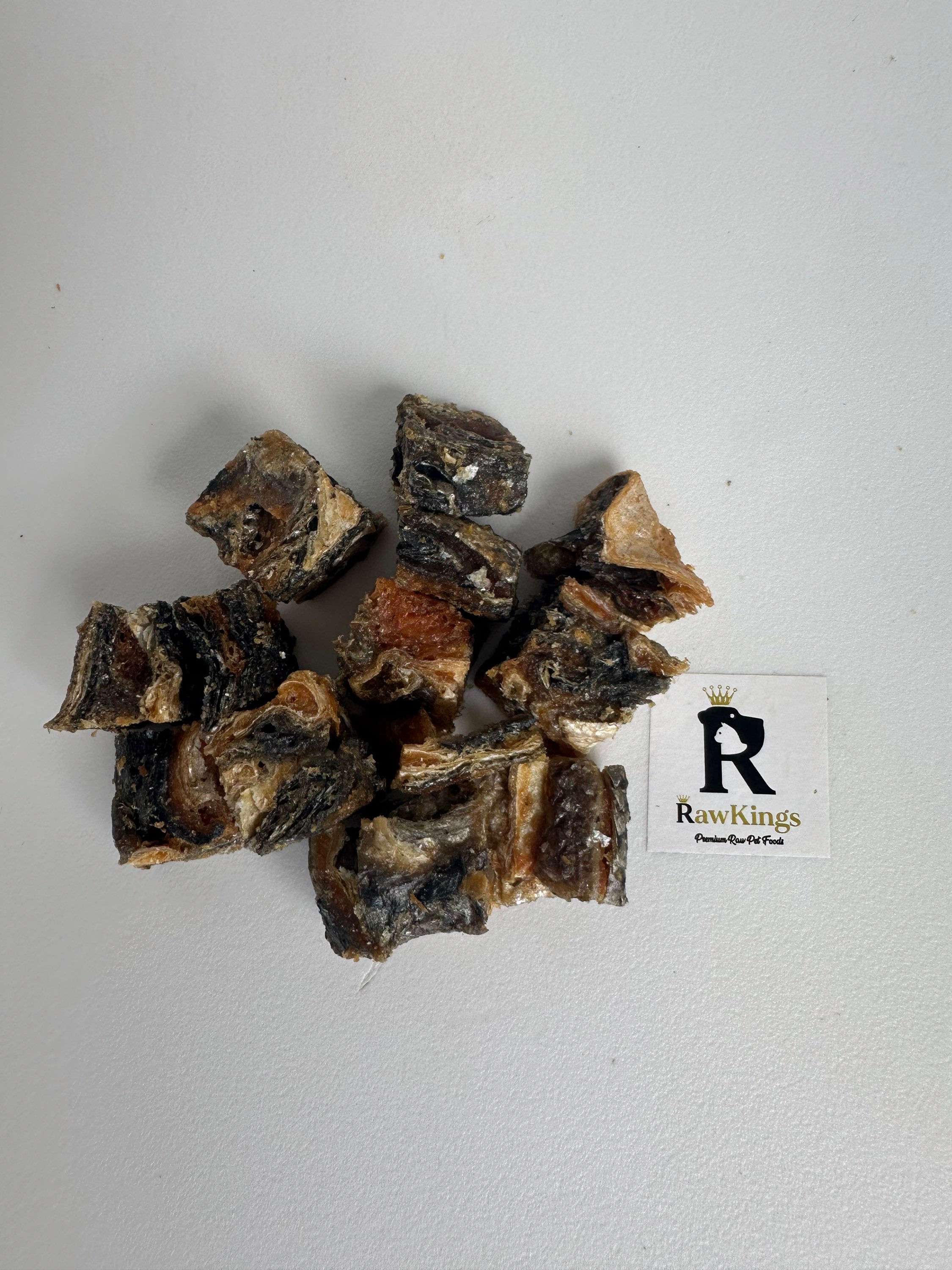 Small Salmon Skin Cubes ~ 50g