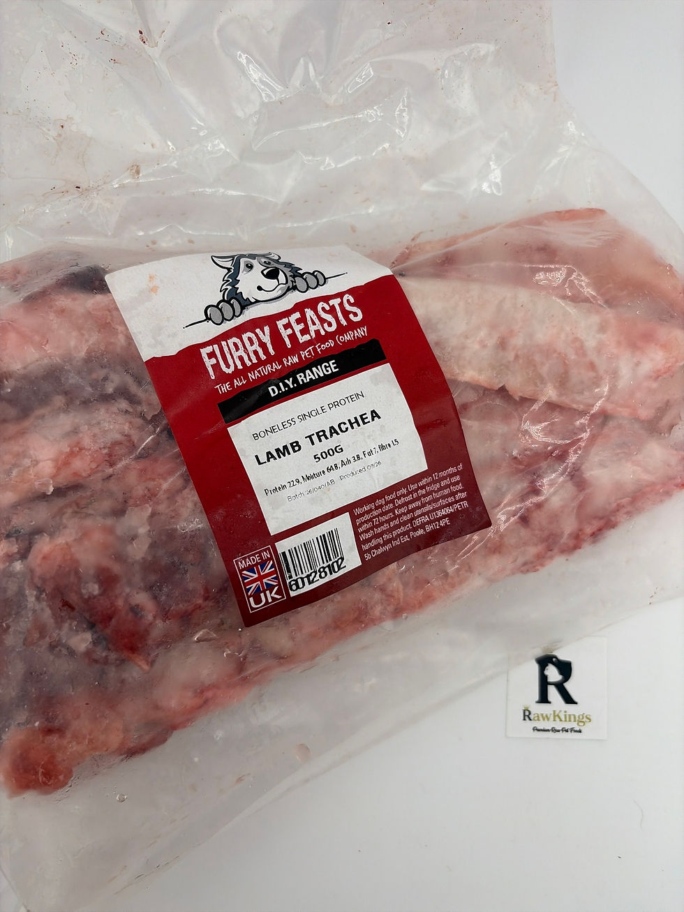 Thumbnail: *NEW* Furry Feasts Frozen Lamb Trachea ~ 500g