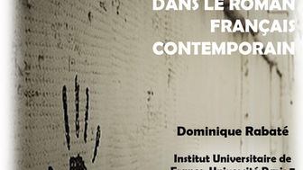 Séminaire de Littérature Française contemporaine